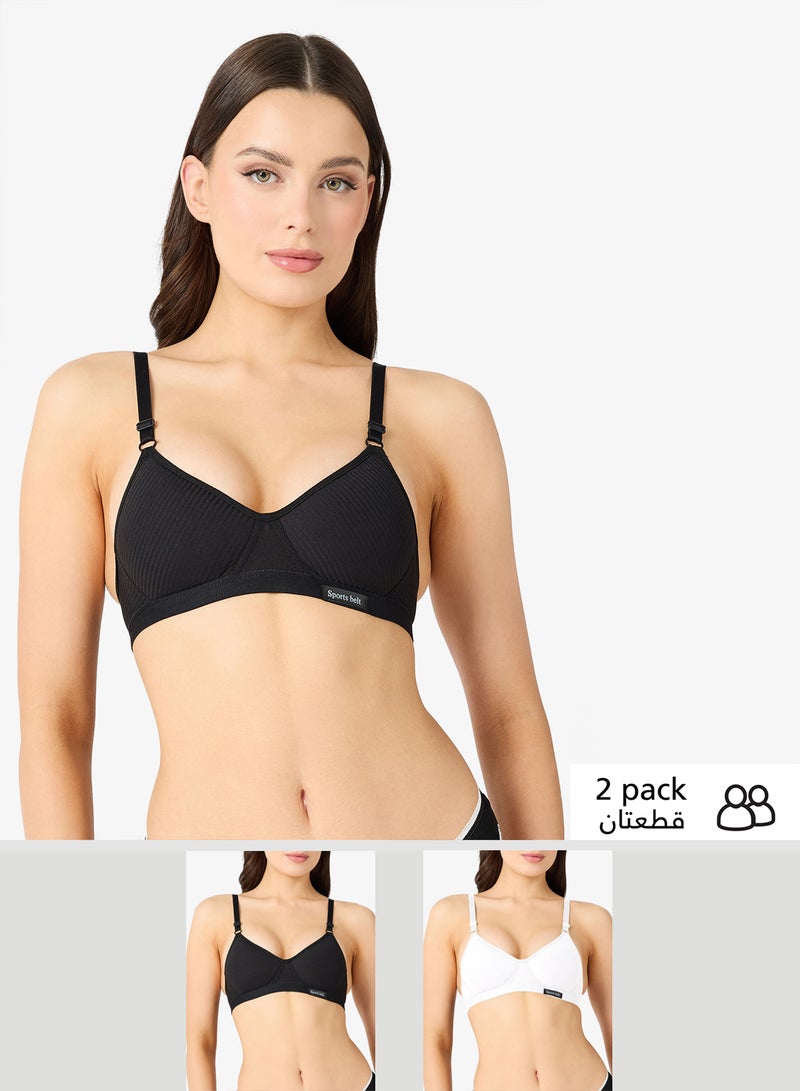 Ginger 2PC Seamless Non Wired Padded Bra - Image 1